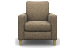 Heart of House Harrison Tweed Fabric Chair - Beige
